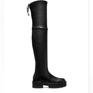 NEW STUART WEITZMAN LOWLAND ULTRALIFT  PLATFORM BOOT SIZE 6.5